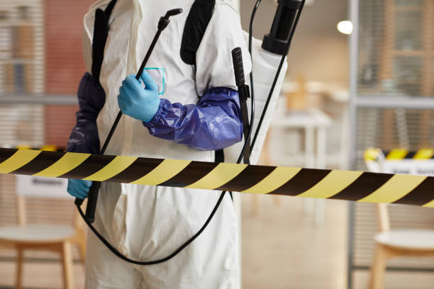 Professional Unattended Death Cleanup technician working in Water Mill, NY